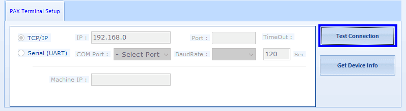 Test-connection